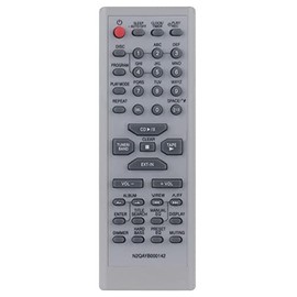 N2QAYB000142 Replaced Remote fit for Panasonic CD Stereo SC-AK450 SC-AK350 SC-AK250 SA-AK450 SA-AK350 SA-AK250 SB-AK450 SB-AK350 SB-AK250