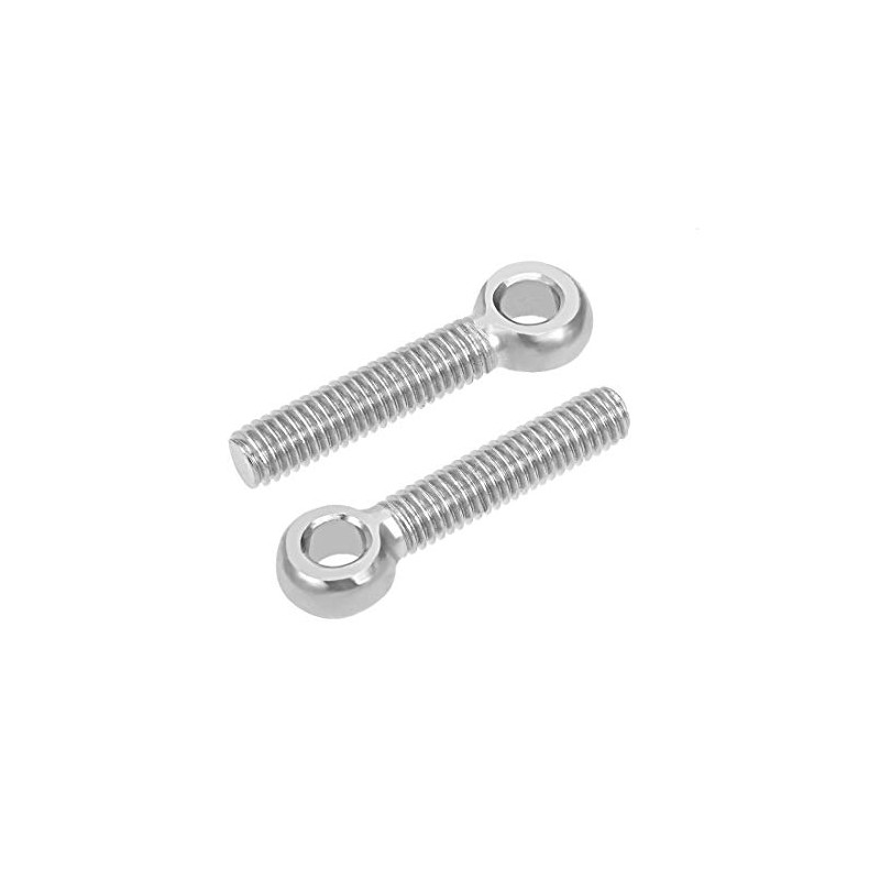 sourcing map M6 x 30mm 304 Stainless Steel Machine Shoulder