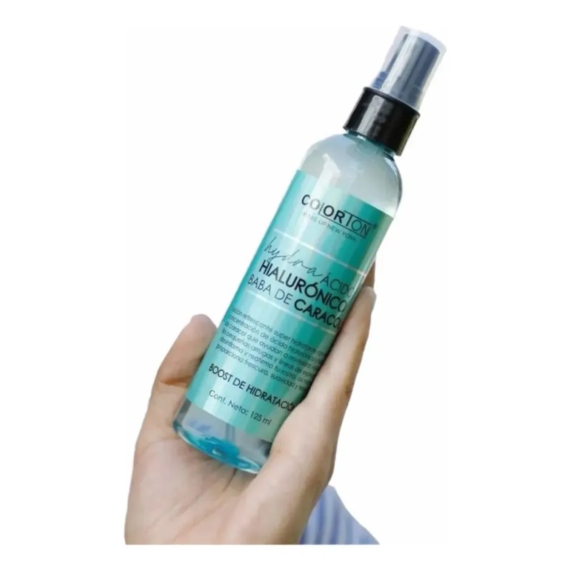 Loción Facial Ácido Hialurónico Colorton Piel Sensible Vegano 125 ml