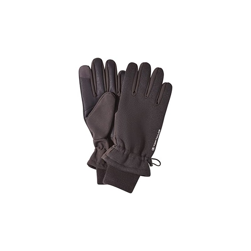 TOM TAILOR Men's Multifunctional Gloves, 29999 - Black
