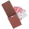 Luck Lab Single Deck Leather Playing Card Case/Holder - Fits