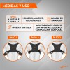 Hyperz.- Corrector de Postura Mantiene Espalda Recta y Hombros para