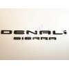 GMC OVERLAY Gloss Black DENALI Sierra Emblems 2019+ GMC Sierra