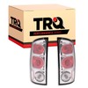 TRQ 2 Piece Driver & Passenger Side Tail Light Assembly