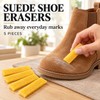 5-Pack Natural Rubber Shoe Erasers for Suede Cleaning – Compact