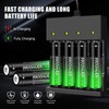 6pcs 18650 Rechargeable Battery 9900mAh Button top, 3.7 Volt Lithium
