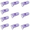 10-Pack Pacifier Clip Replacement Ends - BPA-Free Plastic Fasteners for