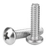 140pcs /set #10-24 Stainless Steel Cross Pan Head Screws with