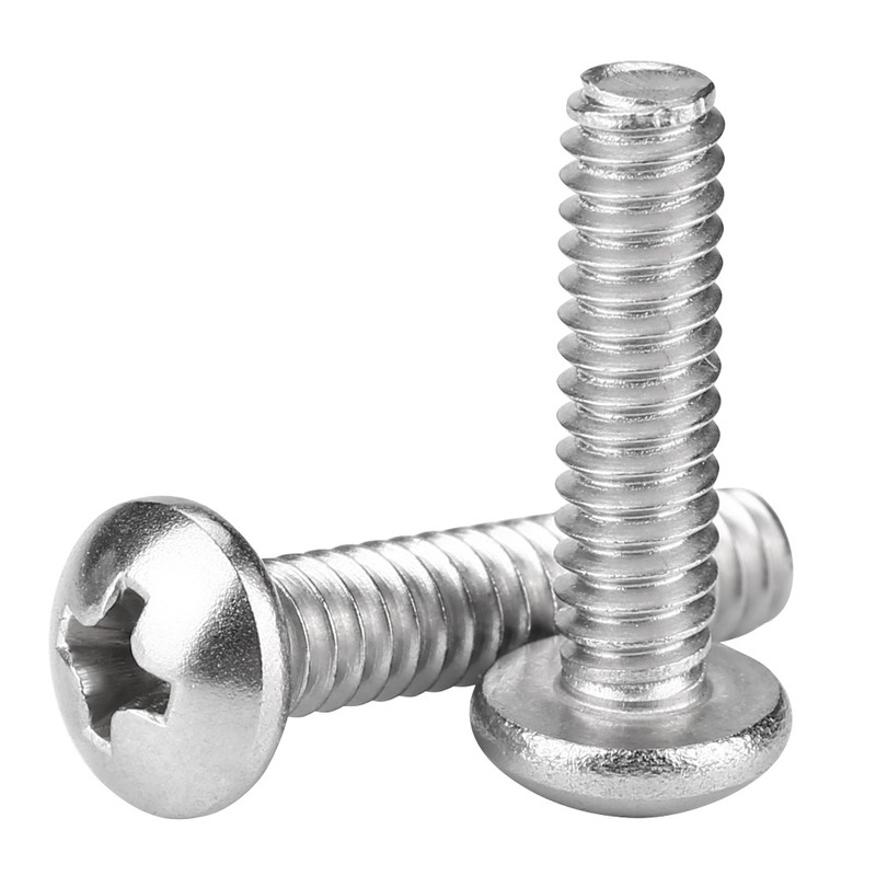 140pcs /set #10-24 Stainless Steel Cross Pan Head Screws with