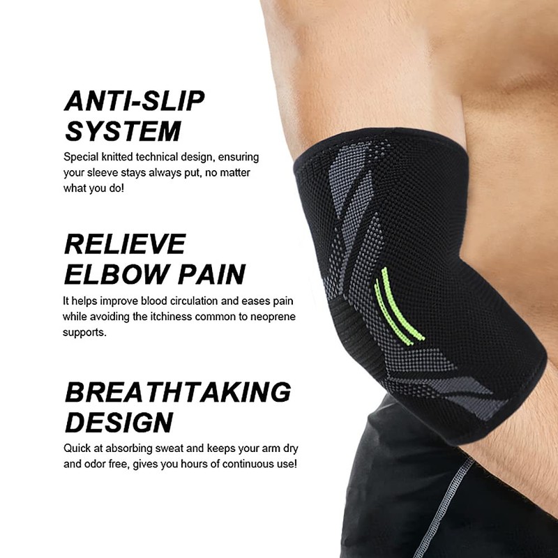 TOFBS 1 Pair Elbow Brace Elbow Support for Men Women