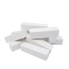 Honbay 10PCS White Nail Buffer Block for Acrylic and Natural