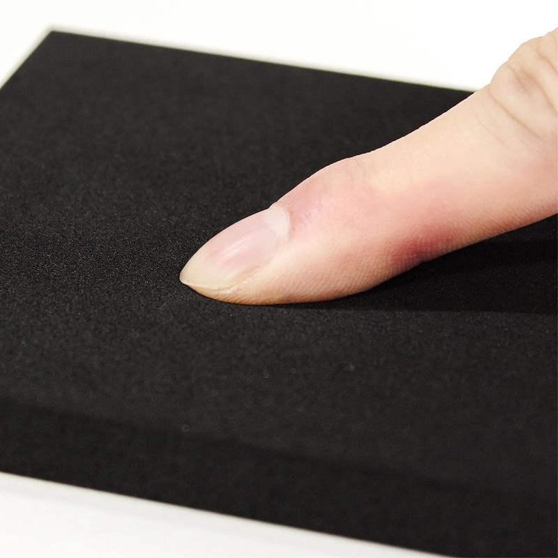 Wake Sangyo NRS-07 Sponge Rubber, Black, 0.4 x 7.9 x