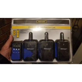 Defiant 3-Pack Wireless Indoor/Outdoor Remote Control Switch