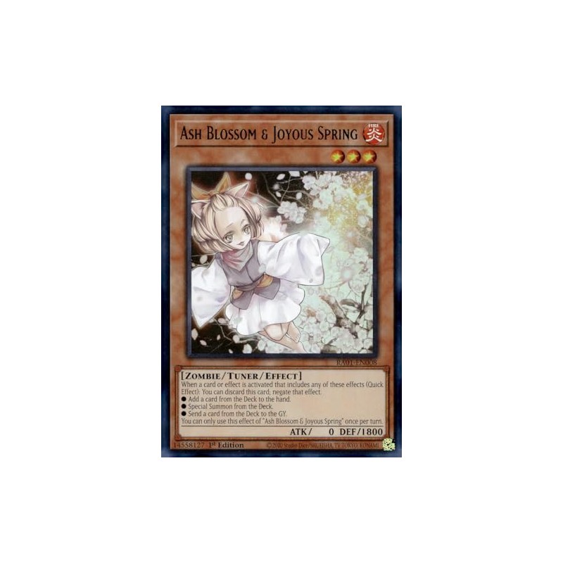 Ash Blossom & Joyous Spring (UR) - RA01-EN008 - Ultra