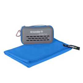 4Monster Sports Towel, Outdoor Microfiber Towel, Compact Quick Drying Towel, Gym Towel, Face Towel, Swimming Towel, Travel, Bath Towel