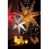 Star Antique Papierstern, Papier, Gold