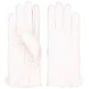 isotoner womens Stretch Fleece Glove - Microluxe Ivory One Size