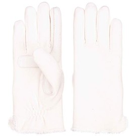 isotoner womens Stretch Fleece Glove - Microluxe Ivory One Size