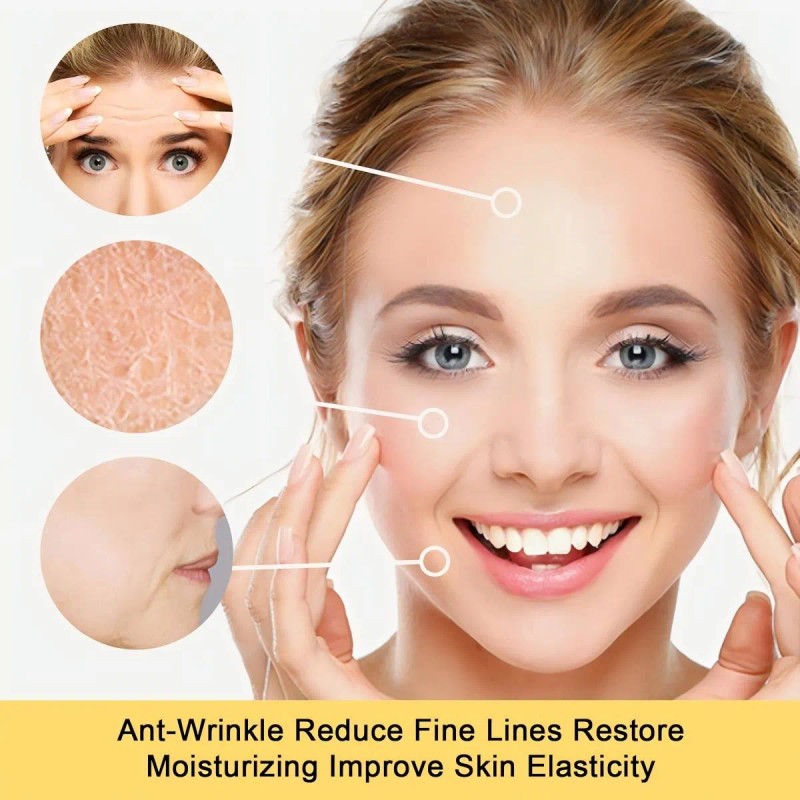 Mascarilla Facial Colageno Dorada Hidratante