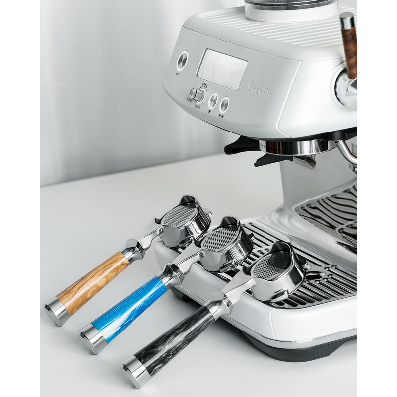 54mm Bottomless Portafilter Fits Breville Sage Barista Express Machines -