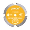 4-1/2 Inch 4T PCD Tip Hardie Fiber Cement Circular Saw