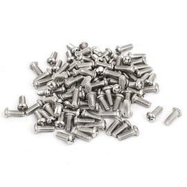 Eurorack Module Screws - 100 Screws (3mm x 7mm, Black)
