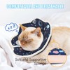 Soft Cat Cone Recovery Collar - Adjustable Cat Cones for