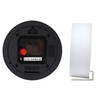 Mag W-752WH-Z Table Clock, Analog, Hook Pit, Silent, Continuous Second