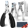 Toenail Clippers for Seniors Thick Toenails - Wide Jaw Opening