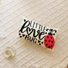 Ogiselestyle Valentine Little Love Bug Ladybug Throw Pillow Cover, 12