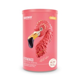 Birdman Fitmingo: Proteína Vegana con Fit, Beauty y Balance Blends. Con Ácido Hialurónico, Inositol, Potenciadores de Colágeno, Vitamina C, Vitamina D3, Zinc, Enzimas Digestivas y Svetol. Sabor Vainilla 510g