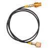 CO2 Tank Adapter Hose 60 Inch Brass ABS Soda Machine