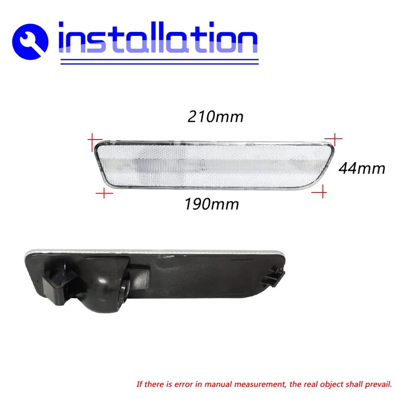 JDMTECH For 2005 2006 2007 2008 2009 Ford Mustang Clear