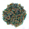 SweetGlob Sour Gummy Belts Candy (1 Pound, Sour Rainbow Quattro