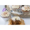 Gifbera Silver Foil Jumbo Cupcake Liners Metallic Muffin Baking Cups,
