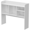 SEGAWE White Office Organization Shelves for Top of Desk Organizers