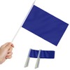 Anley Blue Mini Flag, Pack of 12 - Hand Held