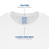 Gildan Gildan Men's Crew T-Shirts, Multipack, Style G1100, White (12-Pack),