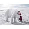 Psaris Productions Polar Bear and Girl Christmas Cards Boxed With