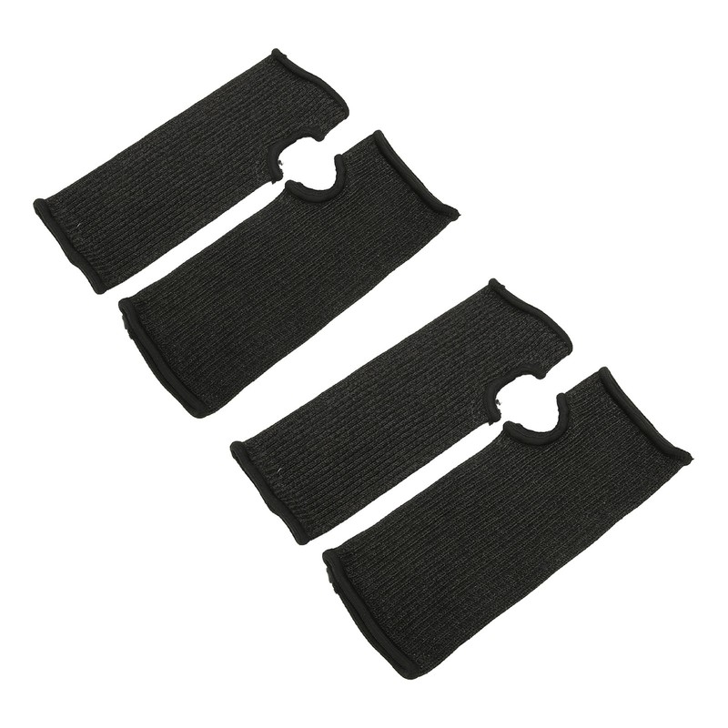 4Pcs Cut Resistant Sleeves Level 5 Protection Thumb Slot Design