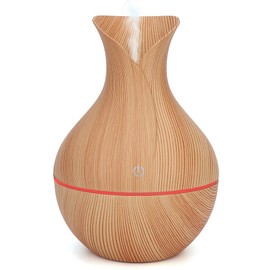 Humidifiers High Capacity Cool Mist Humidifier,for Bedroom,Babyroom, Living Room, Humidifiers (Light Wooden Grain)
