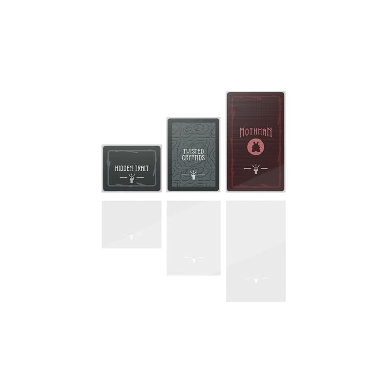 Unstable Games Twisted Cryptids Clear Card Sleeves - Pack Includes