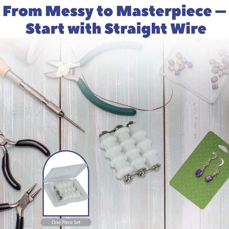 Professional Wire Straightener Tool for Jewelry Making - Nylon Wire