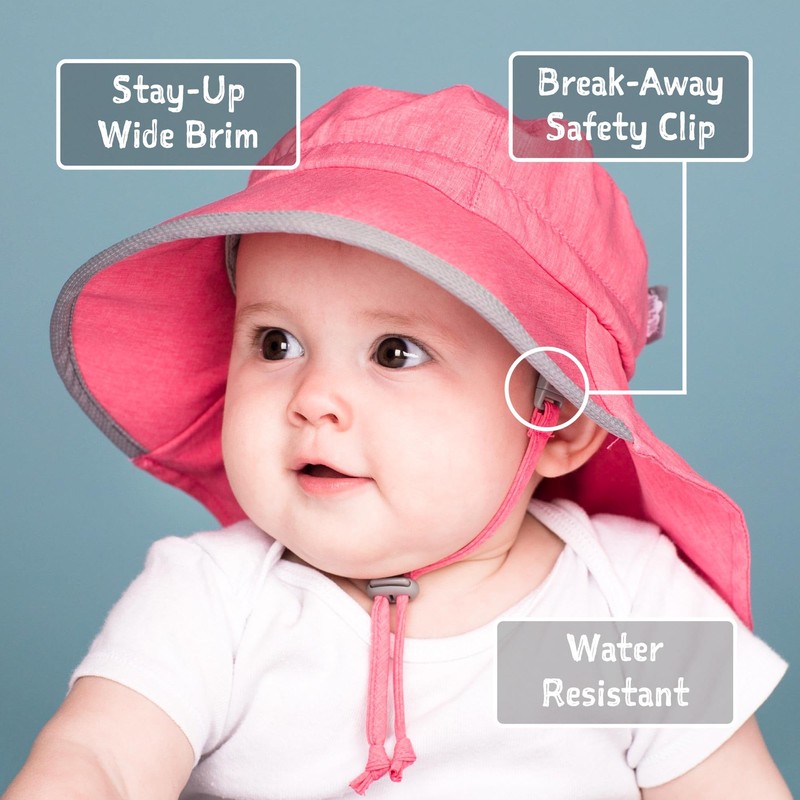 Jan & Jul Quick Dry Sun Hat with Neck Protection