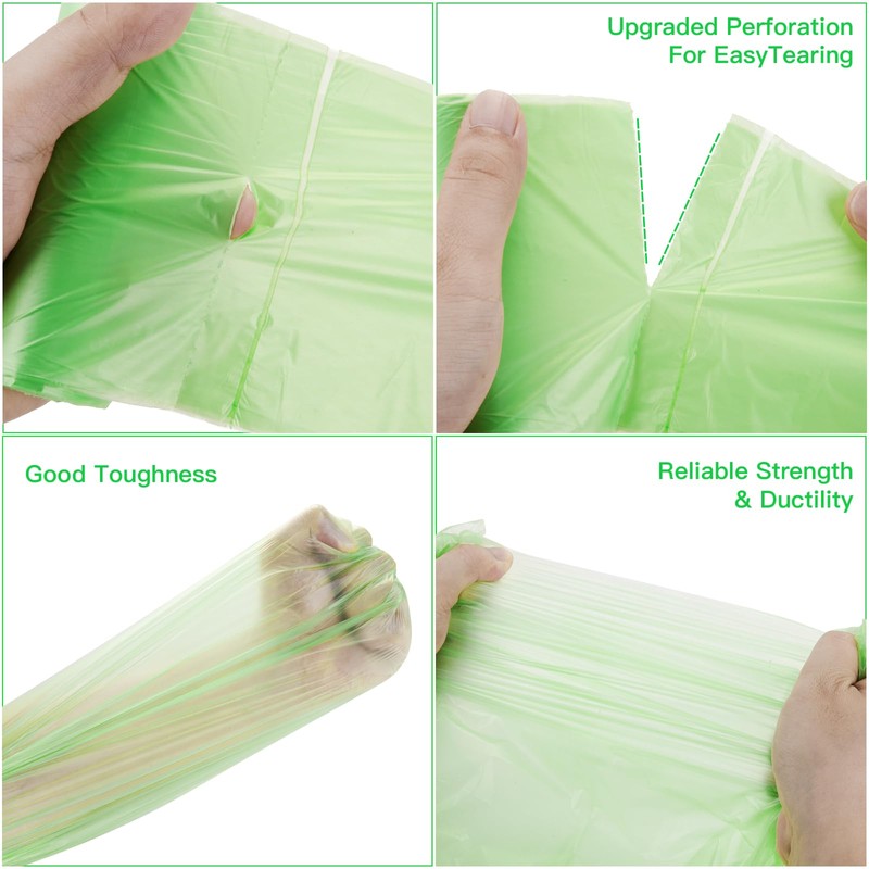 1.2 Gallon Mimi Compostable Trash Bags - (Fit1-1.3Gallon) Small Garbage