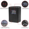 Bogoro Key Safe with Number Code, Key Box with 4-Digit
