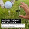 Kaizen Golf Tees Bamboo - Durable, Biodegradable Wooden Golf Tees