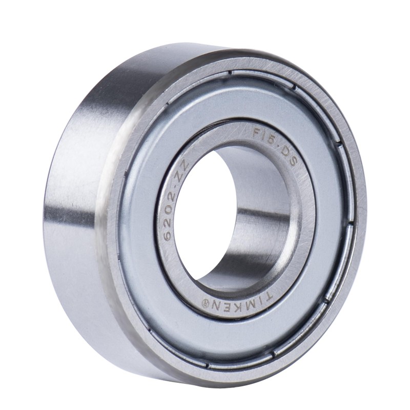 TIMKEN 6202-ZZ, 2pack,Double Metal Seal Bearings 15x35x11mm, Pre-Lubricated and Stable