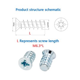 360 Pcs Euro Hinge Screws,M6.3 Grub Screws Assorted For Drawer Runner,Furniture Hinges,Kitchen Cupboard Hinges,Cabinet Doors,Wardrobes (8/11.5/13/16mm)