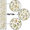 Buxiuer Wildflowers and Herb Spring Table Runner Floral Seasonal Summer